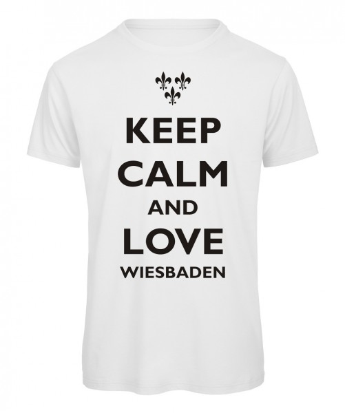 keep calm Wiesbaden Weiß