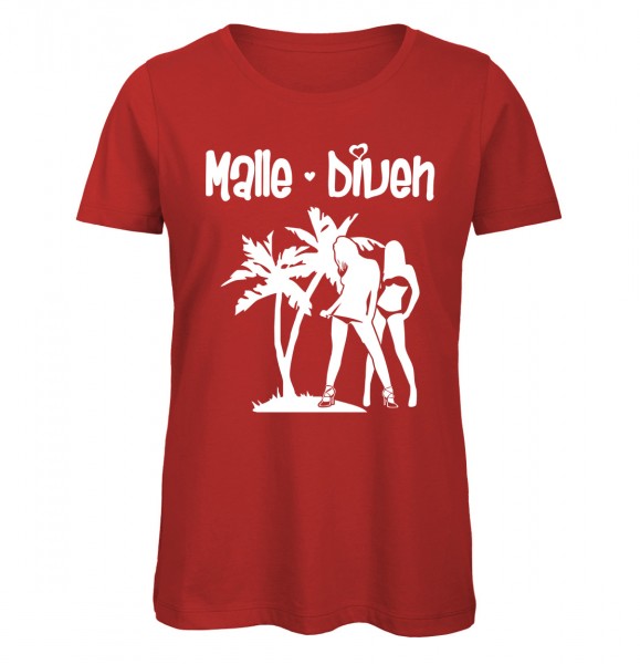 Malle Diven T-Shirt Rot