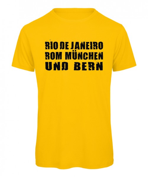 Rio de Janeiro Rom München und Bern! Gelb