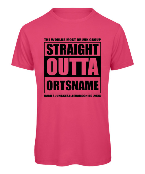 Straight Outta Ortsname Pink