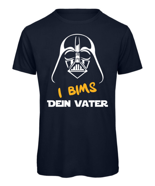 I Bims dein Vater - T-Shirt zum Vatertag Marineblau