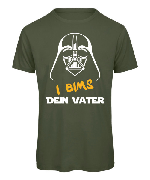 I Bims dein Vater - T-Shirt zum Vatertag Olive