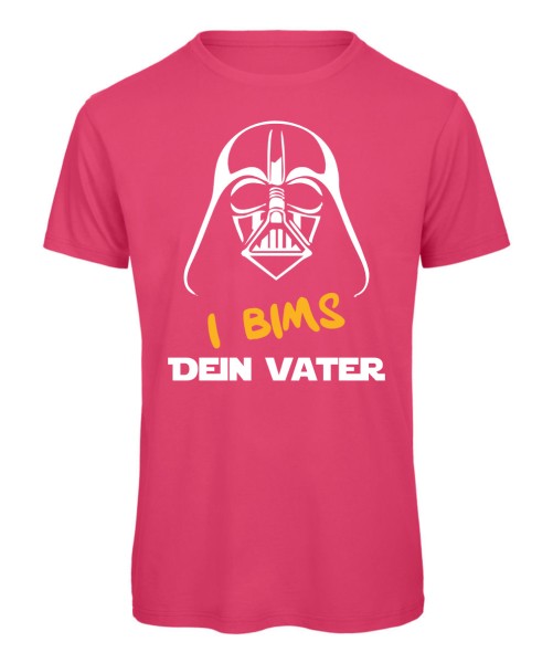 I Bims dein Vater - T-Shirt zum Vatertag Pink