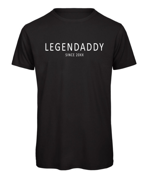 Legendaddy T-Shirt Schwarz