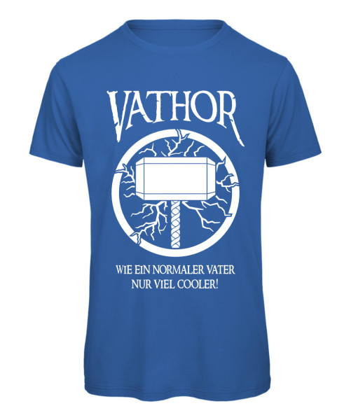 Vathor T-Shirt für den coolen Vater Königsblau